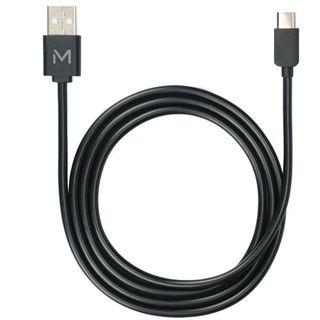 Mobilis - Cavo USB - USB-C (M) a USB (M) - USB 2.0 - 1 m - nero