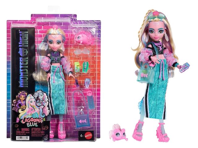 Monster High CORE DOLL LAGOONA JHK33