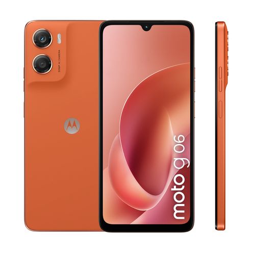 Motorola moto g06 , 17,5 cm (6.88?), 4 GB, 256 GB, 50 MP, Android 15, Arancione