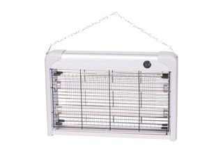 NATALUNA MOSCA KILLER ALLUMINIO 20W 220V 39X6X26CM CAVO 1MT PRESA A 2 POLI - 2 …