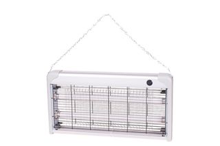 NATALUNA MOSCA KILLER ALLUMINIO 30W 220V 50X6.5X26CM CAVO 1MT PRESA A 2 POLI - …