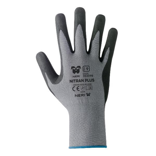 NERI SAFETY CF12 PA GUANTI NITRAN PLUS TG9