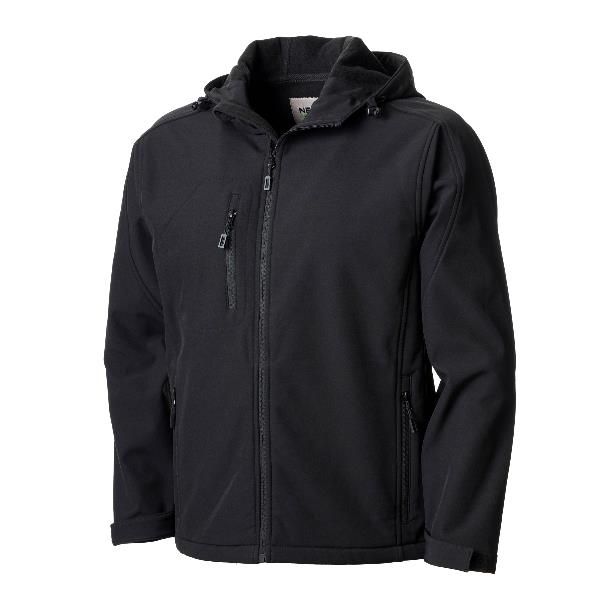 NERI SAFETY GIUBBINO SOFTSHELL BASILEA NERO XL