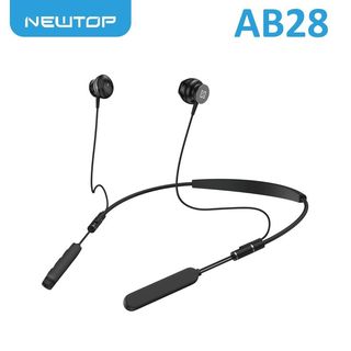 NEWTOP AB28 SPORT AURICOLARE WIRELESS METAL 5.3 B10 NERO