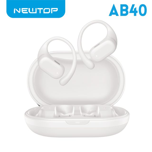 NEWTOP AB40 AURICOLARE WIRELESS BIANCO