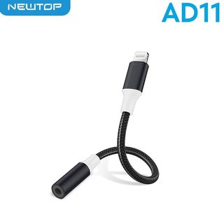NEWTOP AD11 ADATTATORE DA LIGHTNING/AUX 3.5F SOLO AUDIO