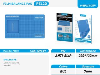 NEWTOP ANTI-SLIP FILM BALANCE PAD 22X13.2 CM