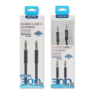 NEWTOP AUX04 CAVO 300CM AUX 3.5M/M