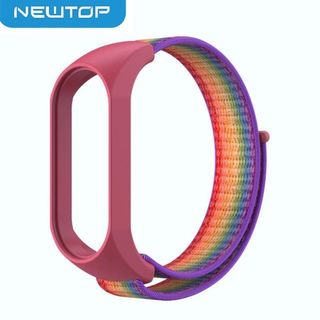 NEWTOP CINTURINO VELCRO NYLON XIAOMI MI BAND 5 - 6 - 7