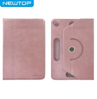 NEWTOP COVER TABLET UNIVERSALE IN PELLE PU RUOTABILE 360° ELASTICO 10" 16:9