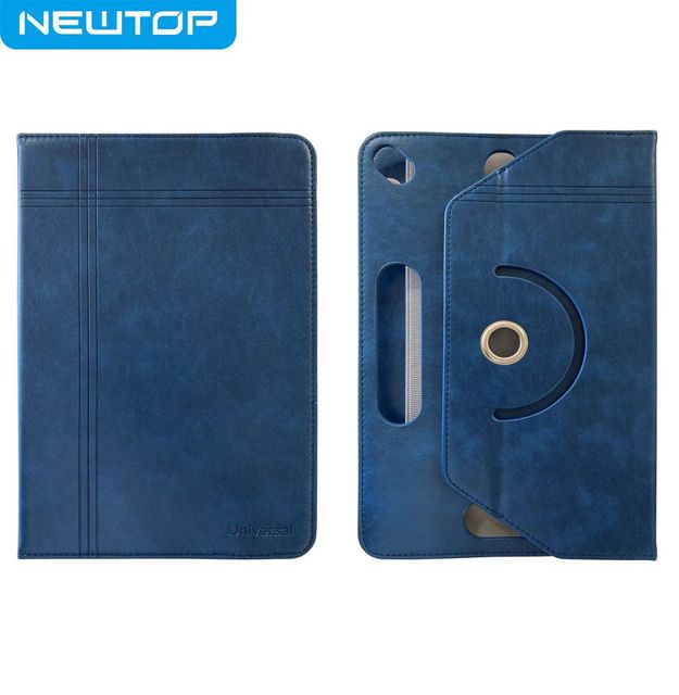 NEWTOP COVER TABLET UNIVERSALE IN PELLE PU RUOTABILE 360° ELASTICO 11" 16:9