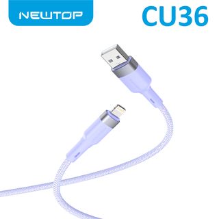 NEWTOP CU36 NYLON CAVO USB/LIGHTNING 100CM