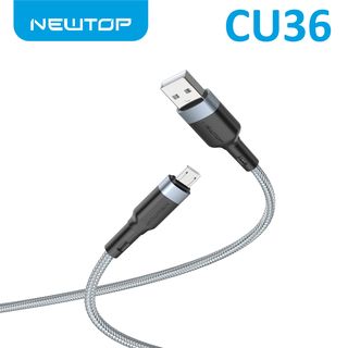 NEWTOP CU36 NYLON CAVO USB/MICRO 100CM