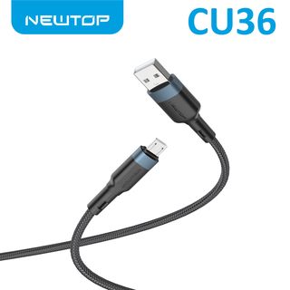 NEWTOP CU36 NYLON CAVO USB/MICRO 100CM