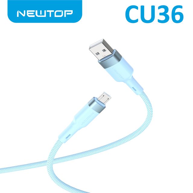 NEWTOP CU36 NYLON CAVO USB/MICRO 100CM