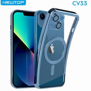 NEWTOP CV33 COVER CROMO RINGS APPLE IPHONE 16 PLUS