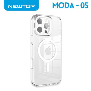 NEWTOP CV39-05 SUPER CLEAR CON SUPPORTO IPHONE 14 PRO