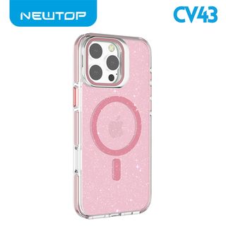 NEWTOP CV43-09 SUPPORTO CON GLITTER IPHONE 15