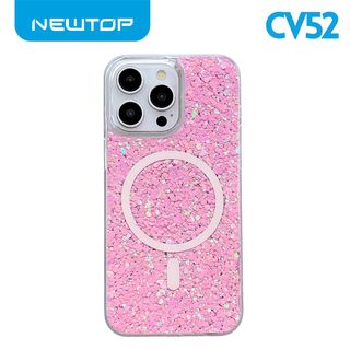 NEWTOP CV52 MAGIC GLITTER CASE PER APPLE IPHONE 16 PRO