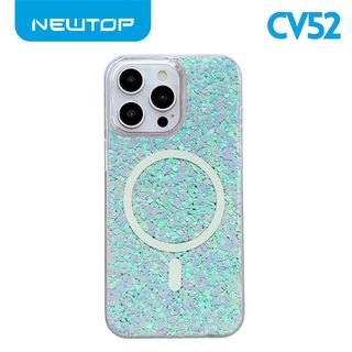NEWTOP CV52 MAGIC GLITTER CASE PER APPLE IPHONE 16 PRO