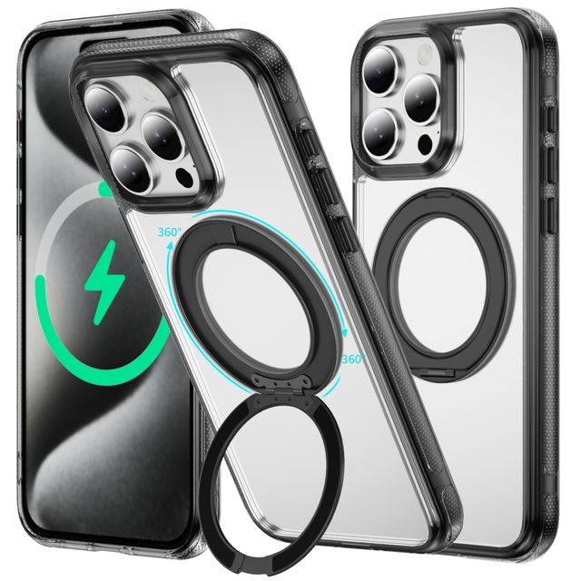 NEWTOP CV74 COVER ROTATING RING APPLE IPHONE 15