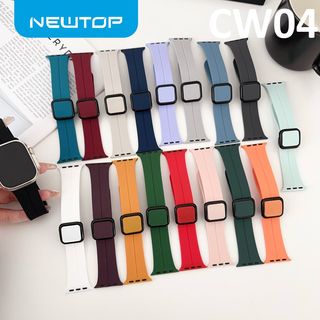 NEWTOP CW04 CINTURINO IN SILICONE 42 - 44 - 45 - 46 - 49MM