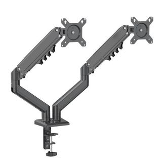 NILOX SUPPORTO MONITOR 2 BRACCI TOP NERO