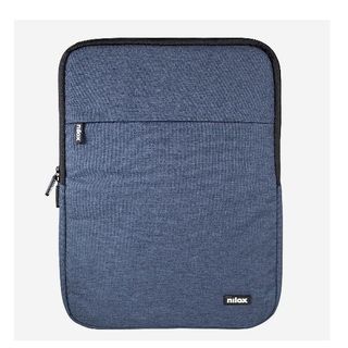 NILOX TECH BORSA A FONTINA PER NOTEBOOK DA 13.3" IN POLIESTERE 2 SCOMPARTI BLU