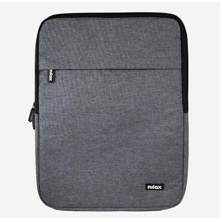 NILOX TECH BORSA A FONTINA PER NOTEBOOK DA 13.3" IN POLIESTERE 2 SCOMPARTI GRIG…