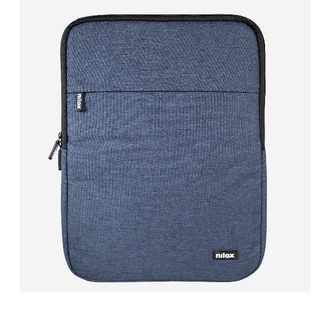 NILOX TECH BORSA A FONTINA PER NOTEBOOK DA 15.6" IN POLIESTERE 2 SCOMPARTI BLU
