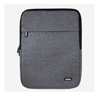 NILOX TECH BORSA A FONTINA PER NOTEBOOK DA 15.6" IN POLIESTERE 2 SCOMPARTI GRIG…