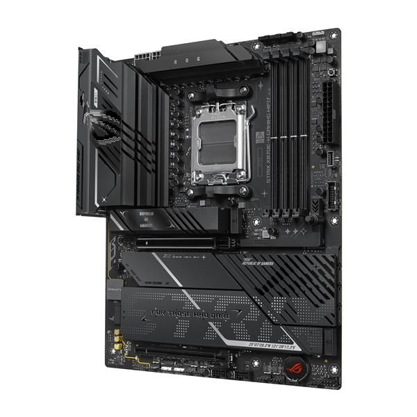 ASUS ROG STRIX X870E-H GAMING WIFI7, AMD, Socket AM5, AMD Ryzen 7000 Series, AM…