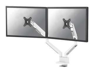 Neomounts DS70-250WH2 Supporti a parete per TV 81,3 cm (32") Scrivania Bianco