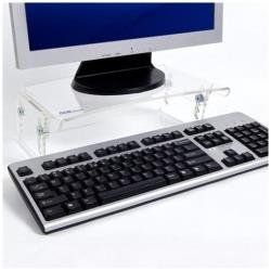 Neomounts NSMONITOR40 - Supporto - per Monitor - acrilico - trasparente