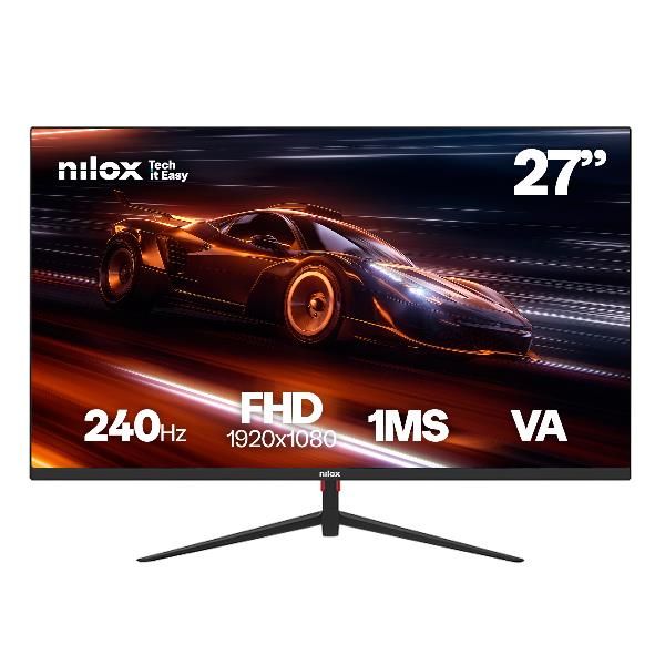 Nilox MONITOR 27 GAMING FHD 240HZ, 68,6 cm (27?), 1920 x 1080 Pixel, Full HD, L…