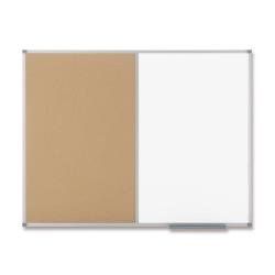 Nobo Elipse Classic - Pannello combinato: lavagna bianca, bacheca - montabile a…