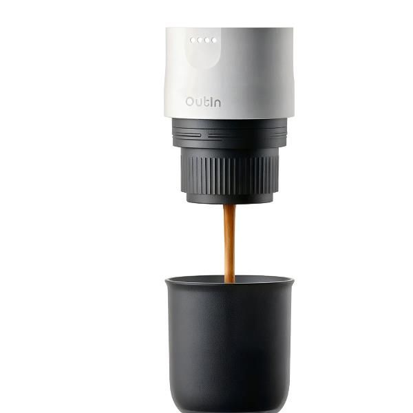 OUTIN CAFFE ESPR PORT.NANO BIANCO PERLA