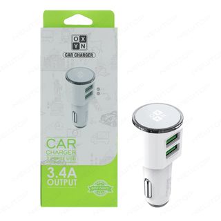 OXYN CARICATORE AUTO 3.4A 2USB