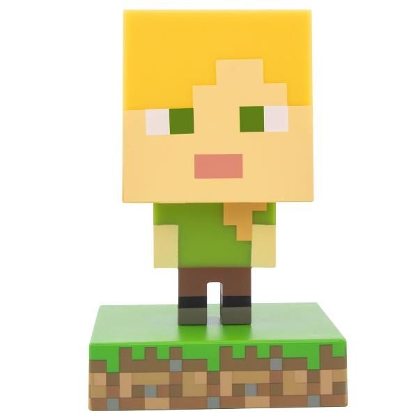 PALADONE MINECRAFT ALEX ICON LIGHT MINI LAMPADA DA NOTTE MULTICOLORE