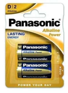 PANASONIC PILA ALKALINE POWER D BL2