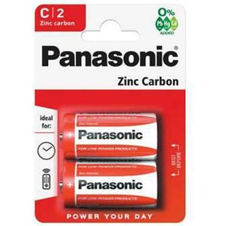 PANASONIC PILA ZINC CARBON C BL2