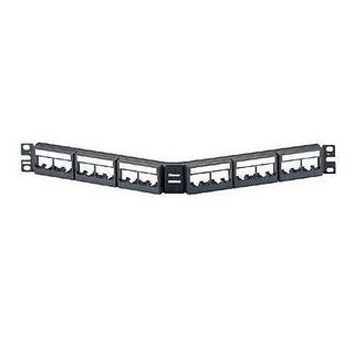 PANDUIT PANN.1U ANG.PER 24 RJ45U NERO