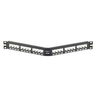PANDUIT PANN.1U ANGOL.PER 24 RJ45S NERO