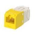 PANDUIT PRESA MINICOM RJ45U CAT.6 GIALLO