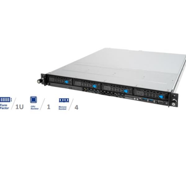 ASUS RS300-E11-RS4 - Server - montabile in rack - 1U - 1 via - senza CPU - RAM …