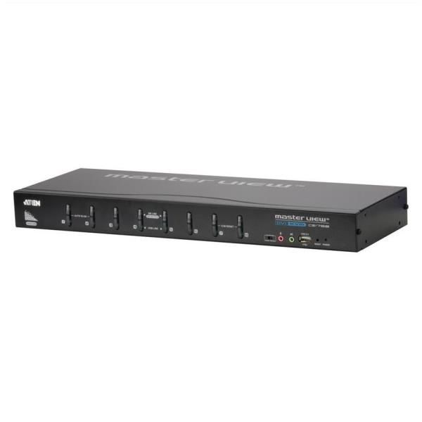 ATEN CS1768 - Switch KVM / audio - 8 x KVM / audio - 1 utente locale - desktop,…