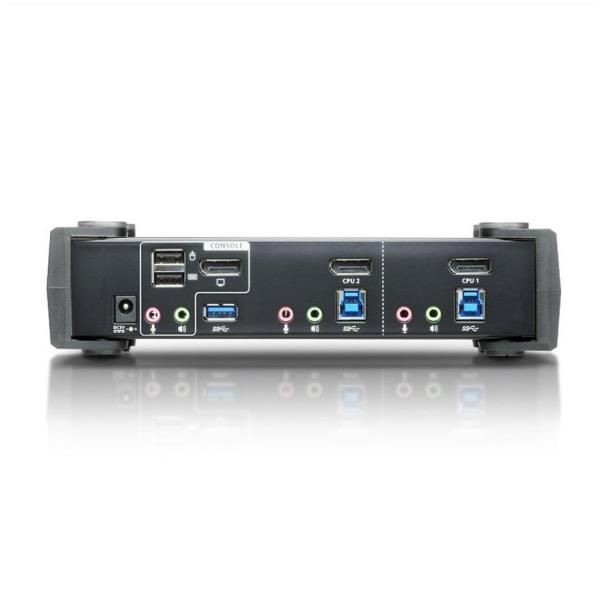 ATEN CS1924 KVMP Switch - Switch KVM / audio / USB - 4 x KVM / audio / USB - 1 …