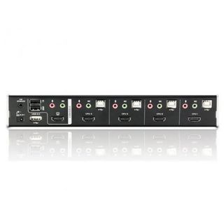 ATEN CubiQ CS1794 USB 2.0 HDMI KVMP Switch - Switch KVM / audio / USB - 4 x KVM…