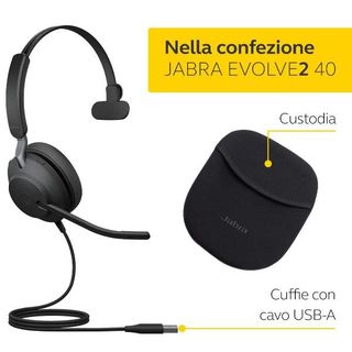 PARTI DI RICAMBIO EVOLVE2 40 SE USB-A MS MONO