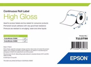 PARTI DI RICAMBIO HIGH GLOSS LABEL - CONTINUOUS